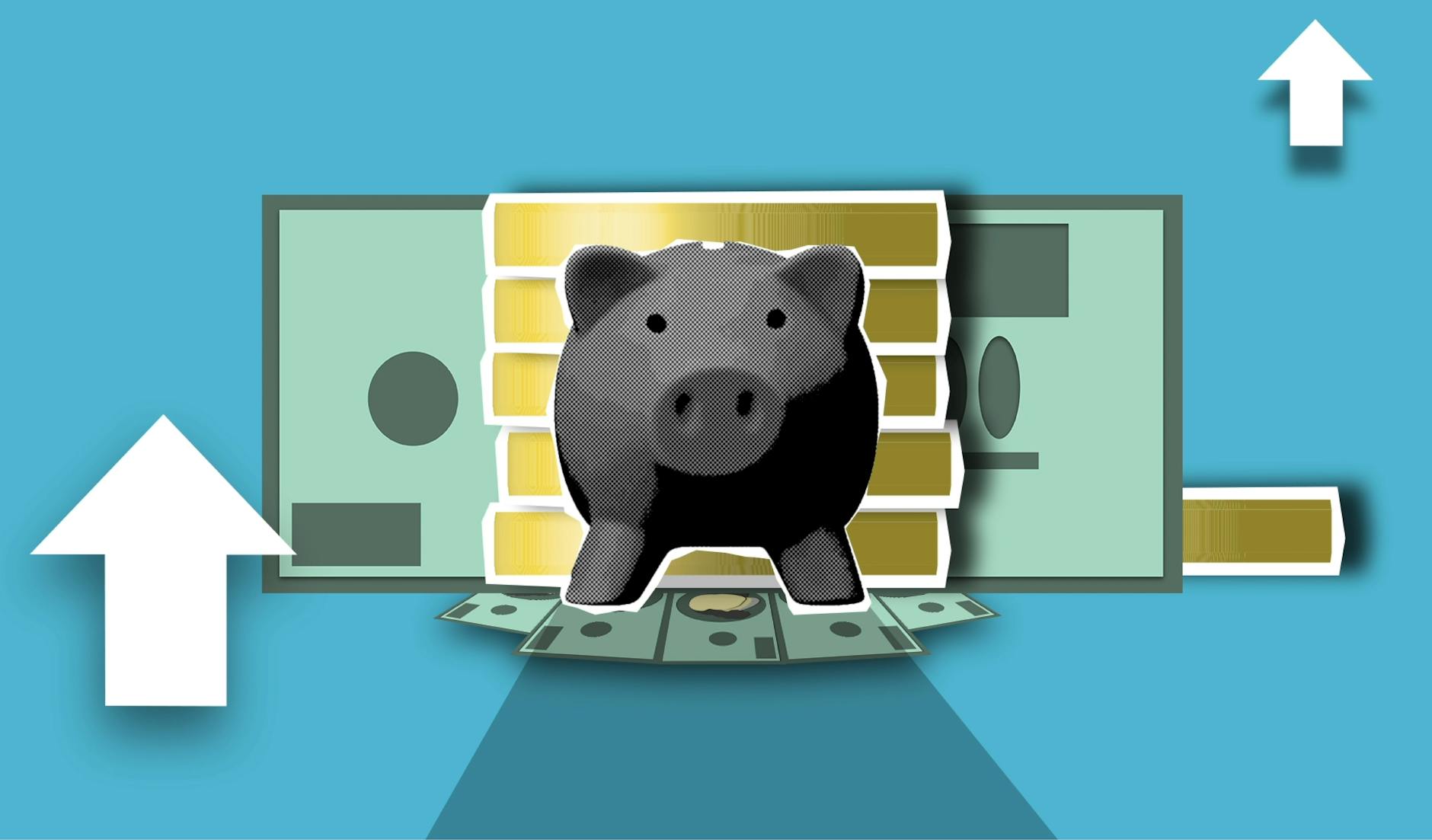 Schwarz Gelb Bär Cartoon Charakter